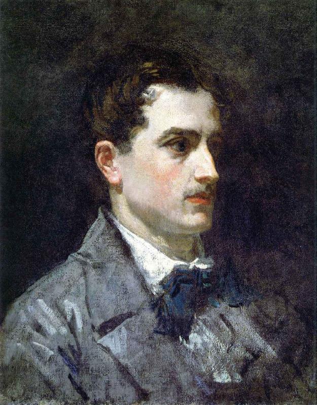 Edouard Manet Portrait dhomme Norge oil painting art